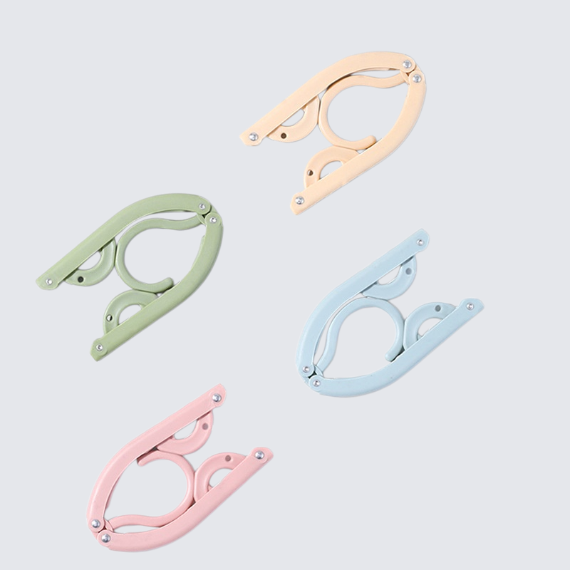 ポータブル折りたたみハンガー