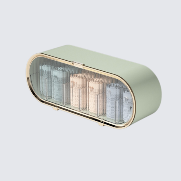 シームレスな壁掛け下着収納ボックス