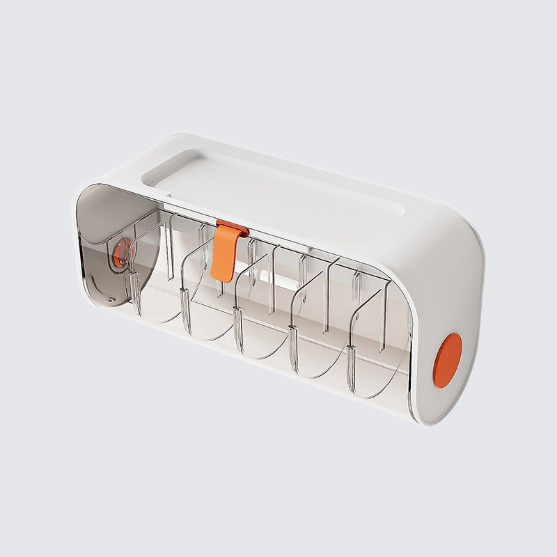 シームレスな壁掛け下着収納ボックス
