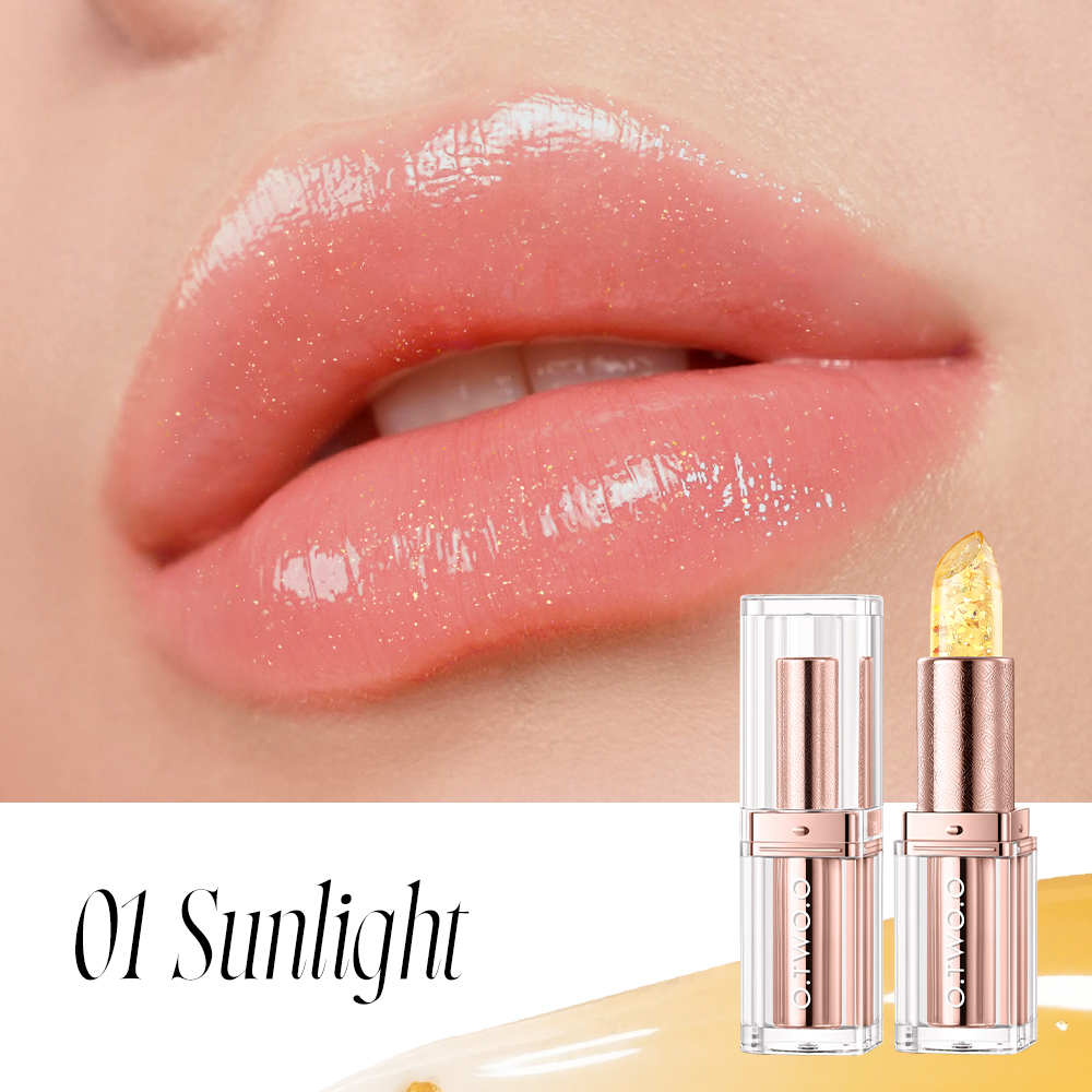 Color Changing Lip Blam Moisturizing Gold Foil Thermochromic Lipstick 0 Added-O.TWO.O PH