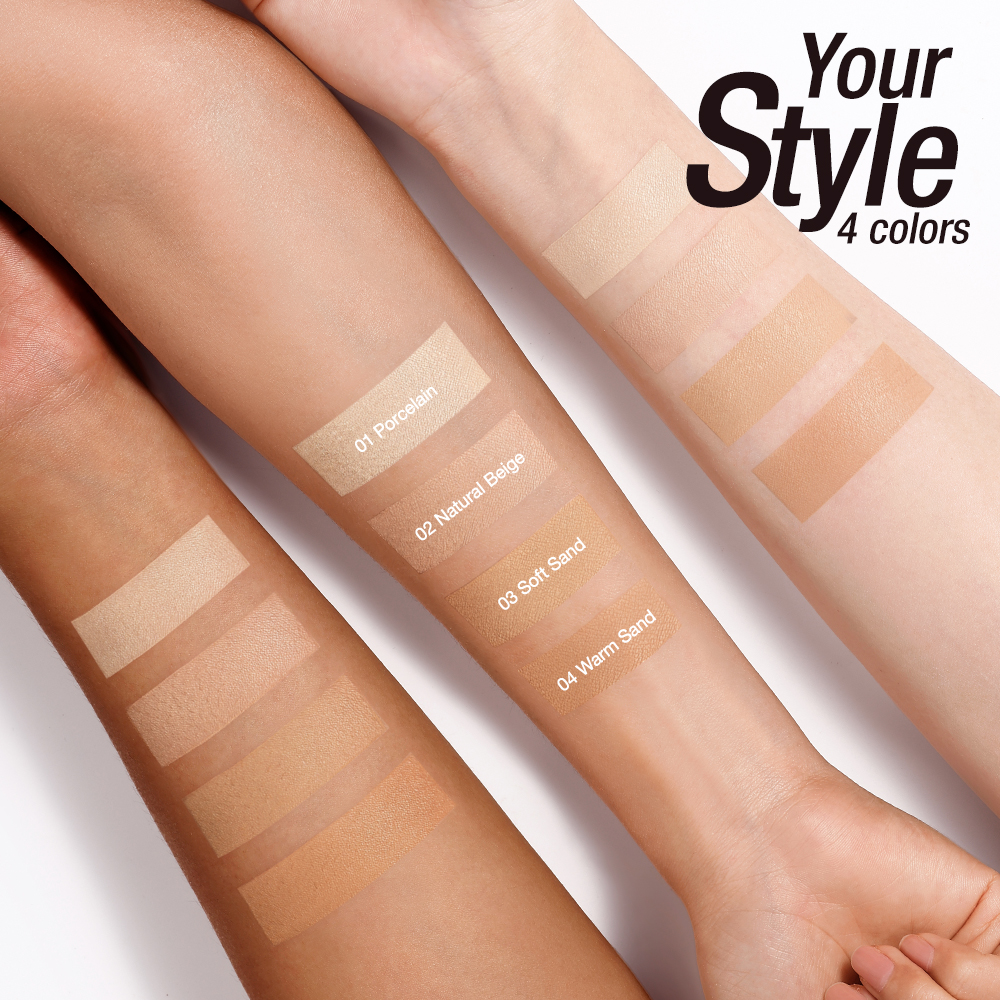 Face Powder Oil Control Long Lasting 24h Locking Makeup Foundation SPF30+-O.TWO.O PH