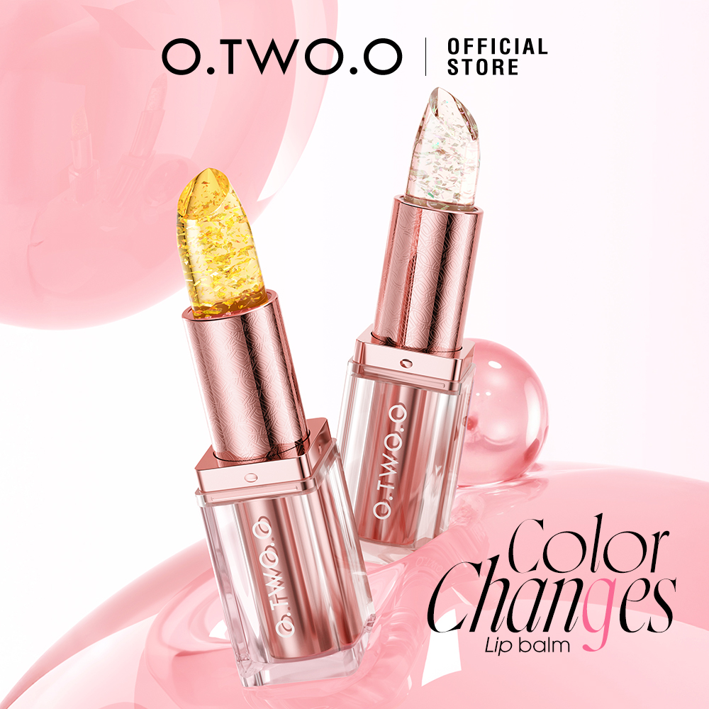 Color Changing Lip Blam Moisturizing Gold Foil Thermochromic Lipstick 0 Added-O.TWO.O PH