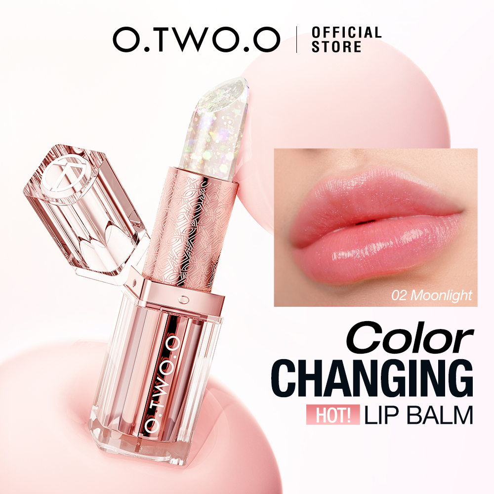 Color Changing Lip Blam Moisturizing Gold Foil Thermochromic Lipstick 0 Added-O.TWO.O PH