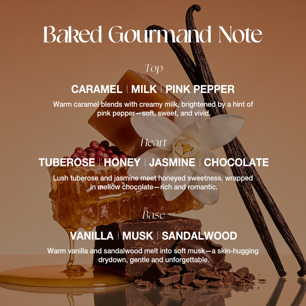 Honeyglow Gourmandise Perfume - Baked Gourmand