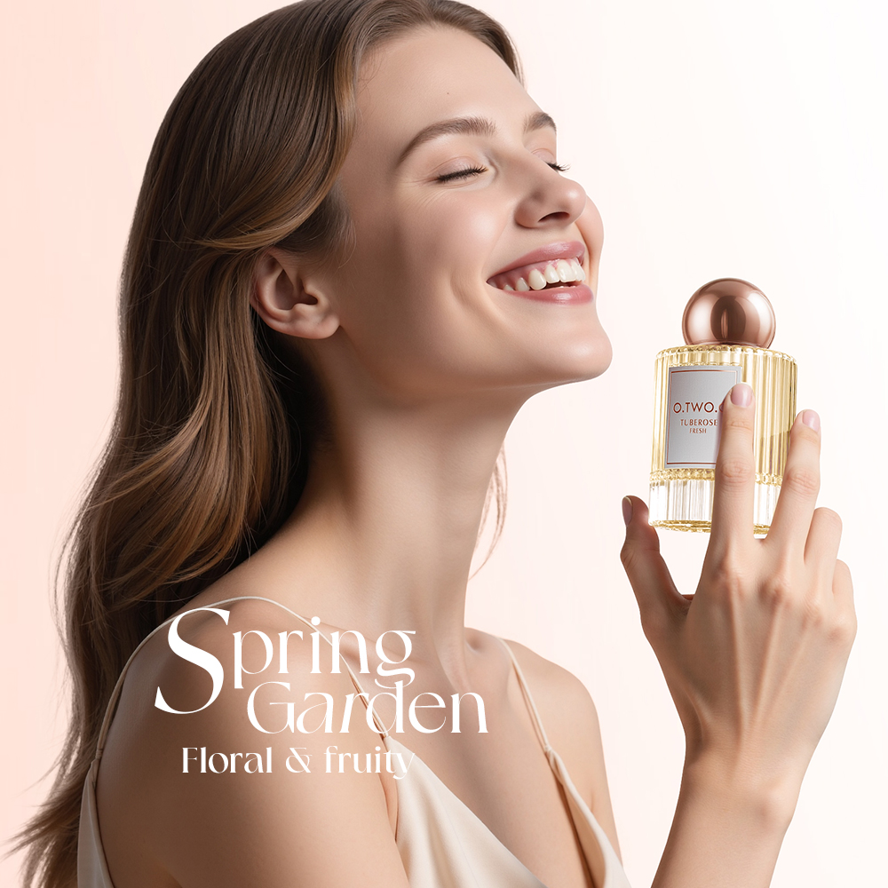 Perfume Long Lasting 12H Floral Orange blossom Jasmine Vanilla Musk Accord Cedar 50ML-O.TWO.O PH