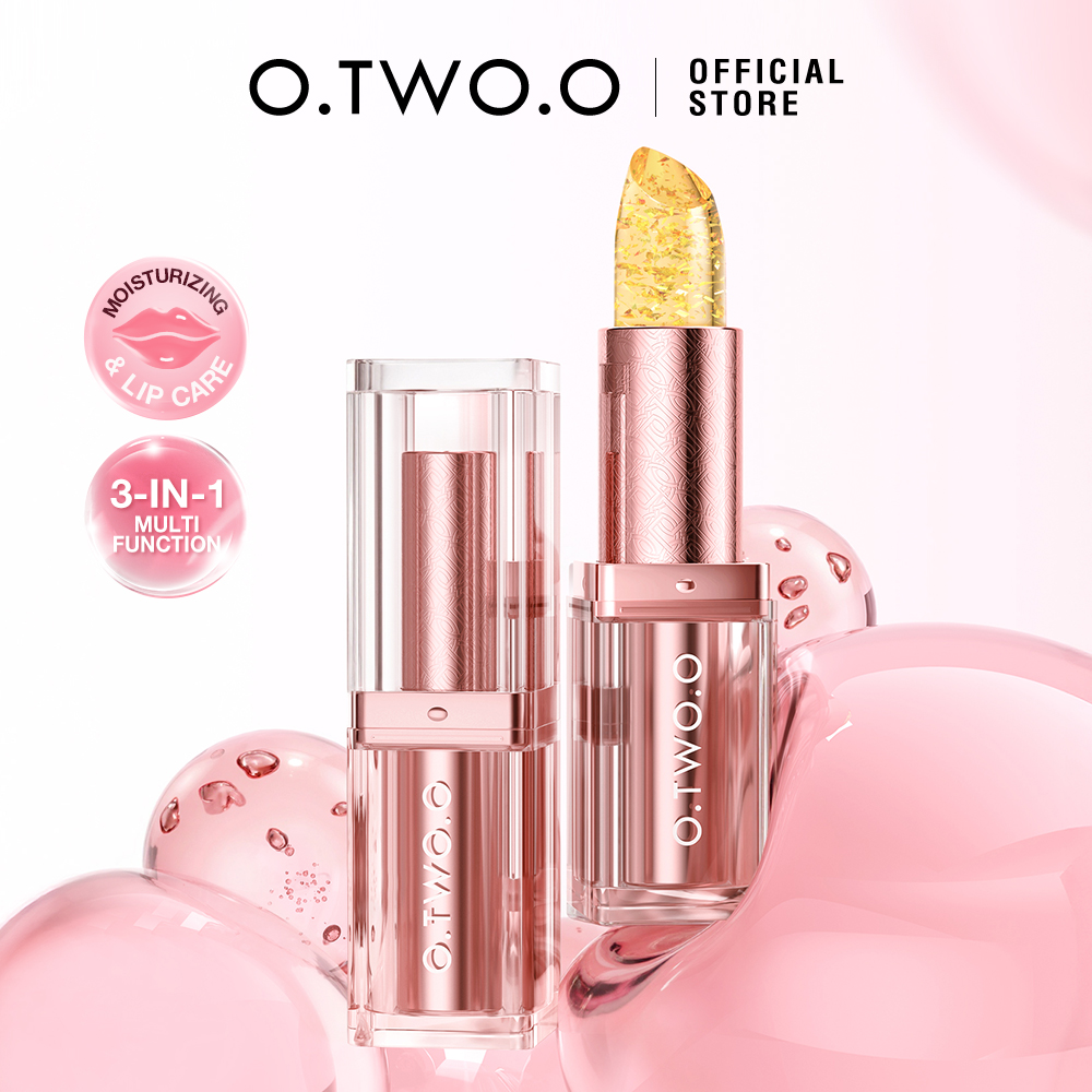 Color Changing Lip Blam Moisturizing Gold Foil Thermochromic Lipstick 0 Added-O.TWO.O PH