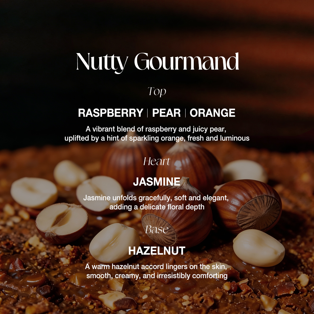 Honeyglow Gourmandise Perfume - Caramel Hazel