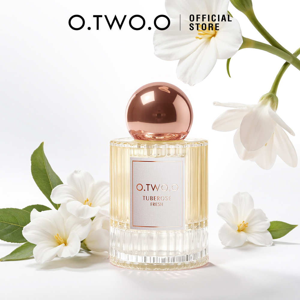 Perfume Long Lasting 12H Floral Orange blossom Jasmine Vanilla Musk Accord Cedar 50ML-O.TWO.O PH