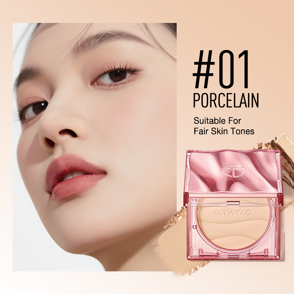 Face Powder Oil Control Long Lasting 24h Locking Makeup Foundation SPF30+-O.TWO.O PH