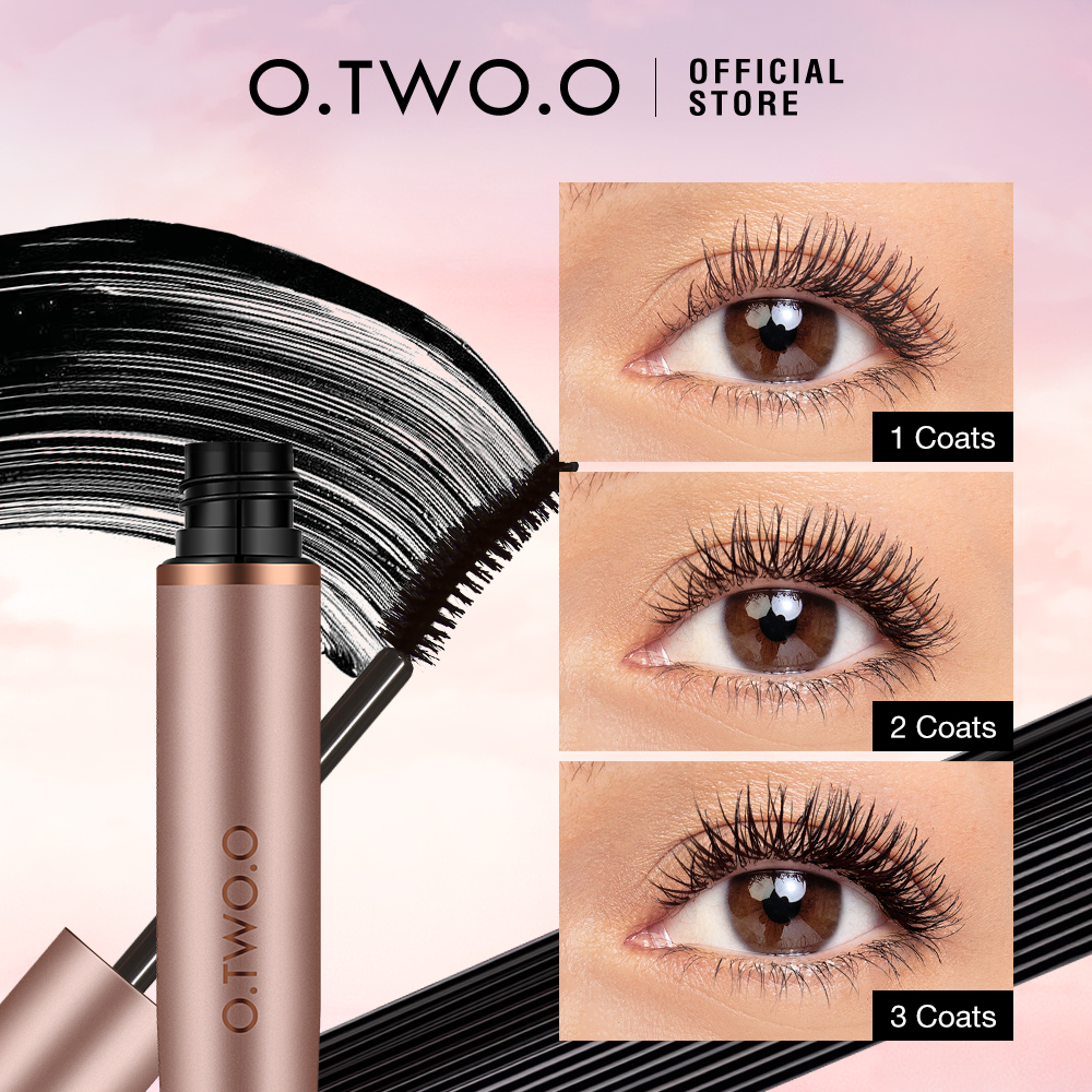 Mascara Waterproof Long Lash 36H Long Lasting Curling Black Eye Makeup Mascara Volume Lifting-O.TWO.O PH