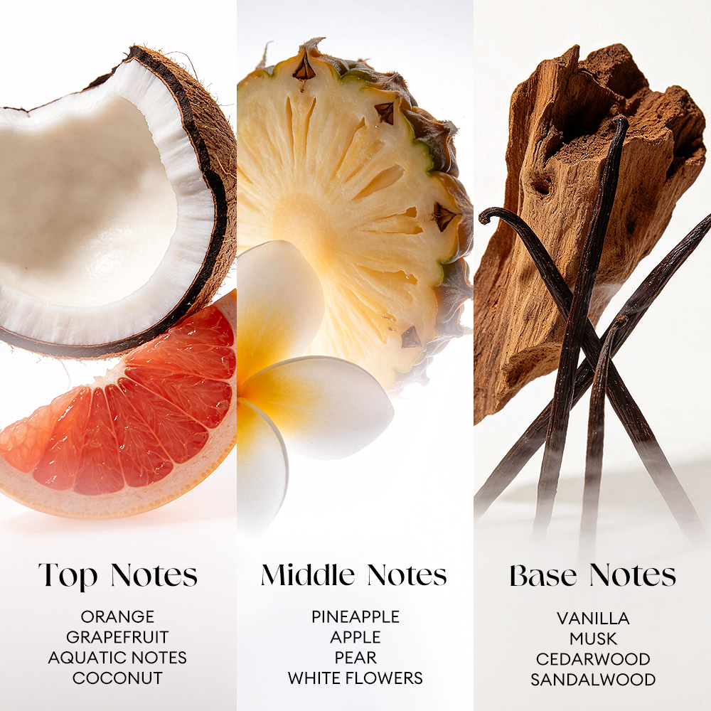 Honeyglow Gourmandise Perfume - Sweet Coconut Rose