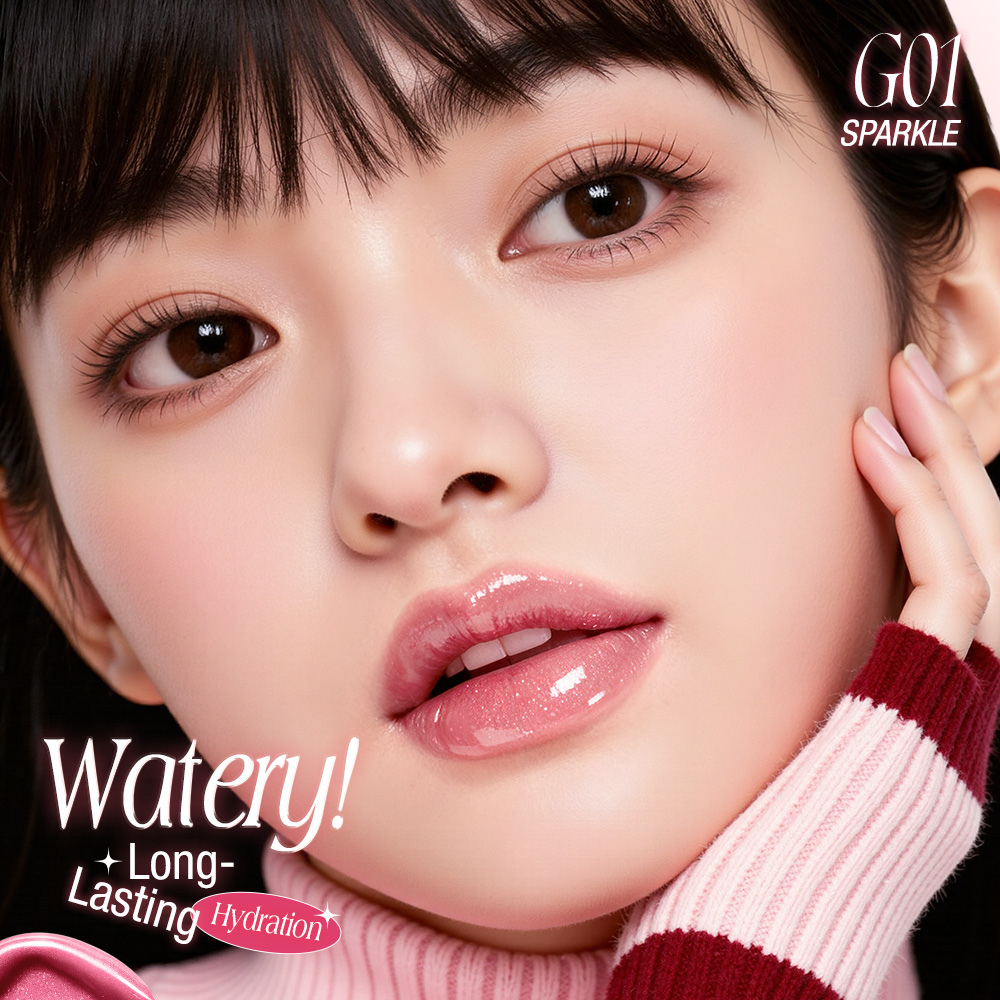 Watery Lasting Glossy Lip Tint-O.TWO.O PH