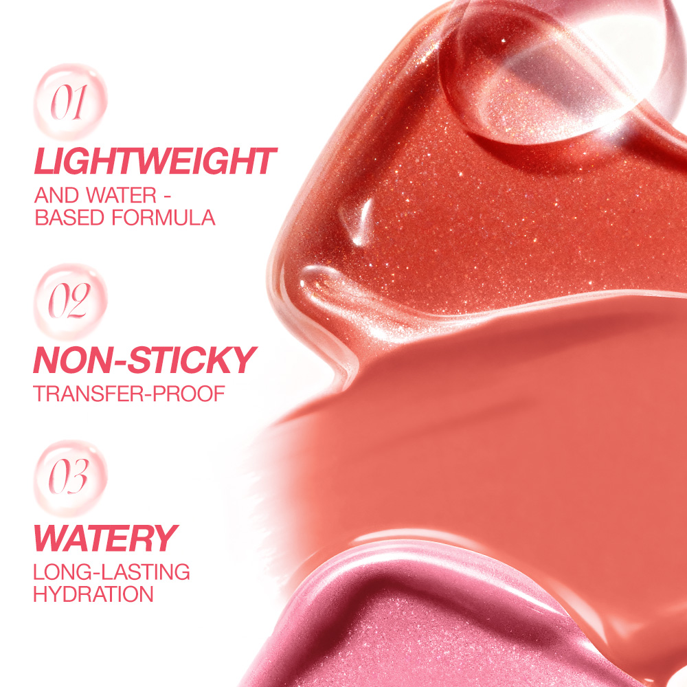 Watery Lasting Glossy Lip Tint-O.TWO.O PH