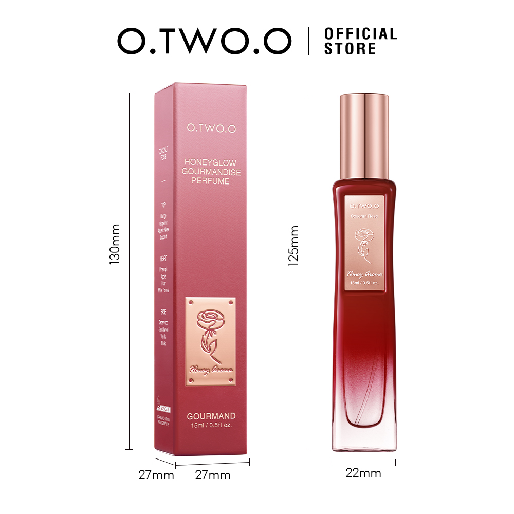 Honeyglow Gourmandise Perfume - Sweet Coconut Rose