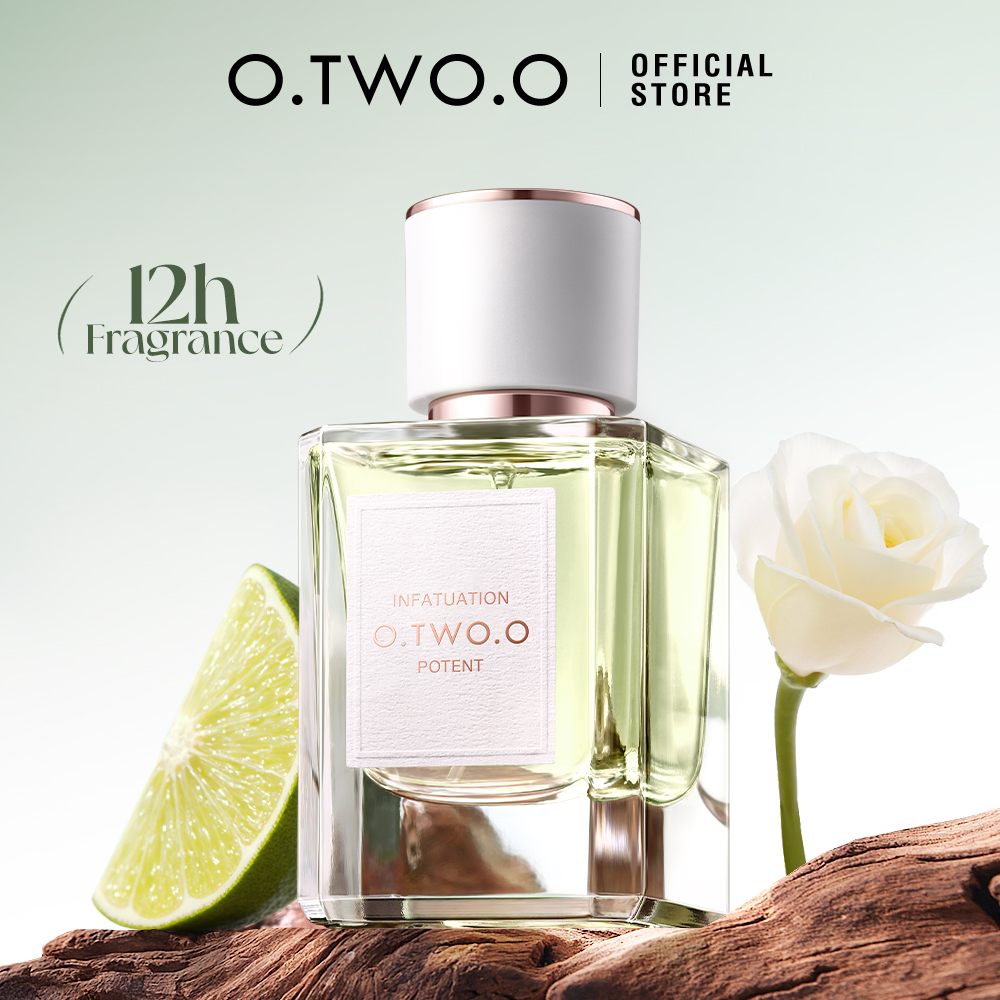 Perfume Long Lasting 12H Woody floral Citrus Peach Tuberose Jasmine Sandalwood 50ML-O.TWO.O PH