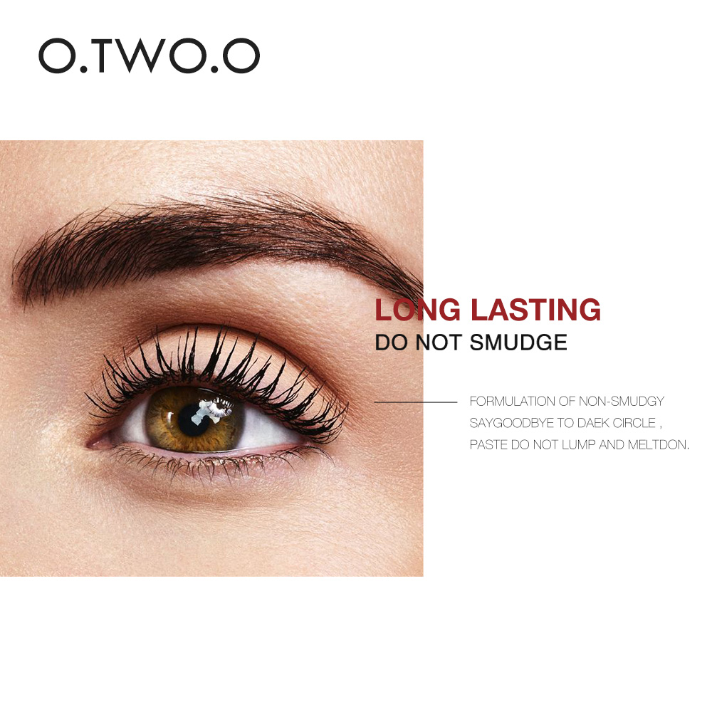 Mascara Waterproof Long Lash 36H Long Lasting Curling Black Eye Makeup Mascara Volume Lifting-O.TWO.O PH
