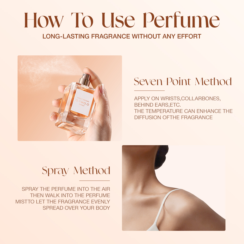 Perfume Long Lasting Gourmand Oriental Tangerine Tropical fruit Vanilla 50ML-O.TWO.O PH