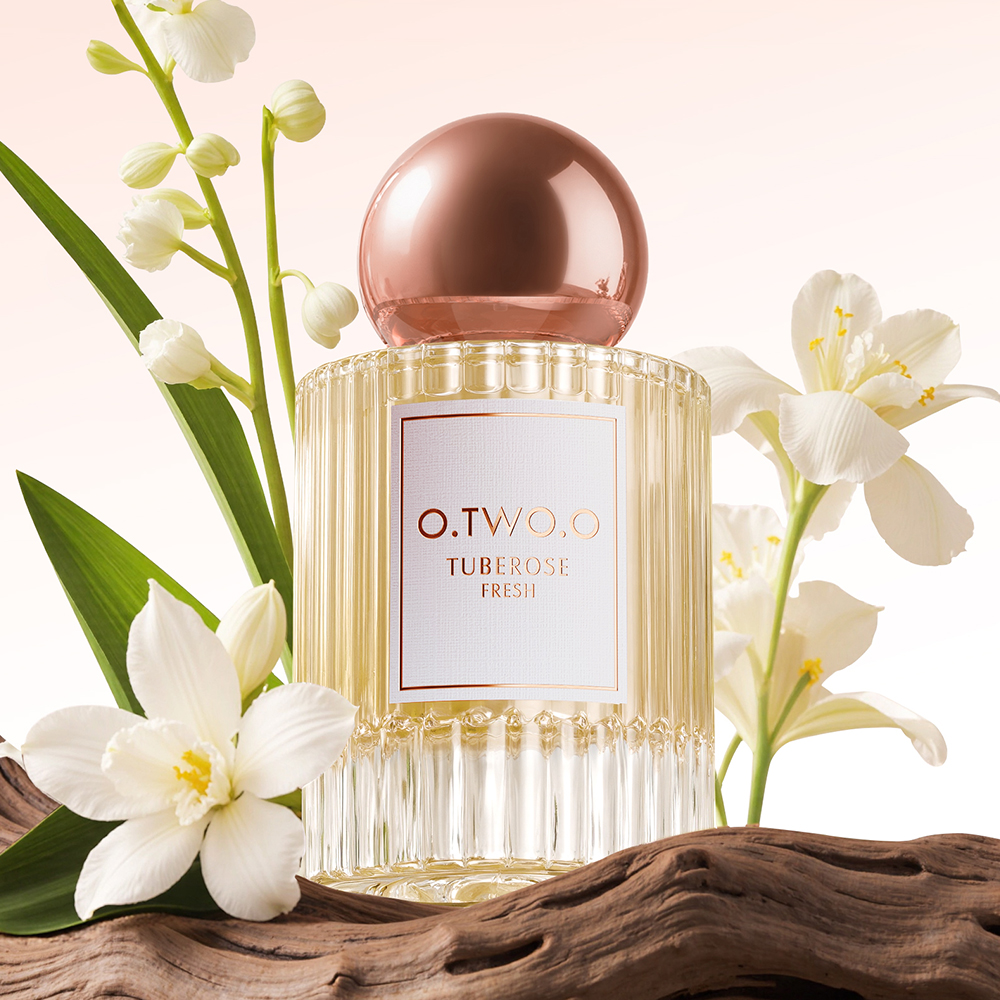 Perfume Long Lasting 12H Floral Orange blossom Jasmine Vanilla Musk Accord Cedar 50ML-O.TWO.O PH