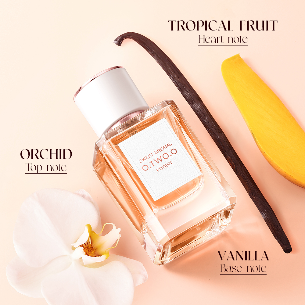 Perfume Long Lasting Gourmand Oriental Tangerine Tropical fruit Vanilla 50ML-O.TWO.O PH