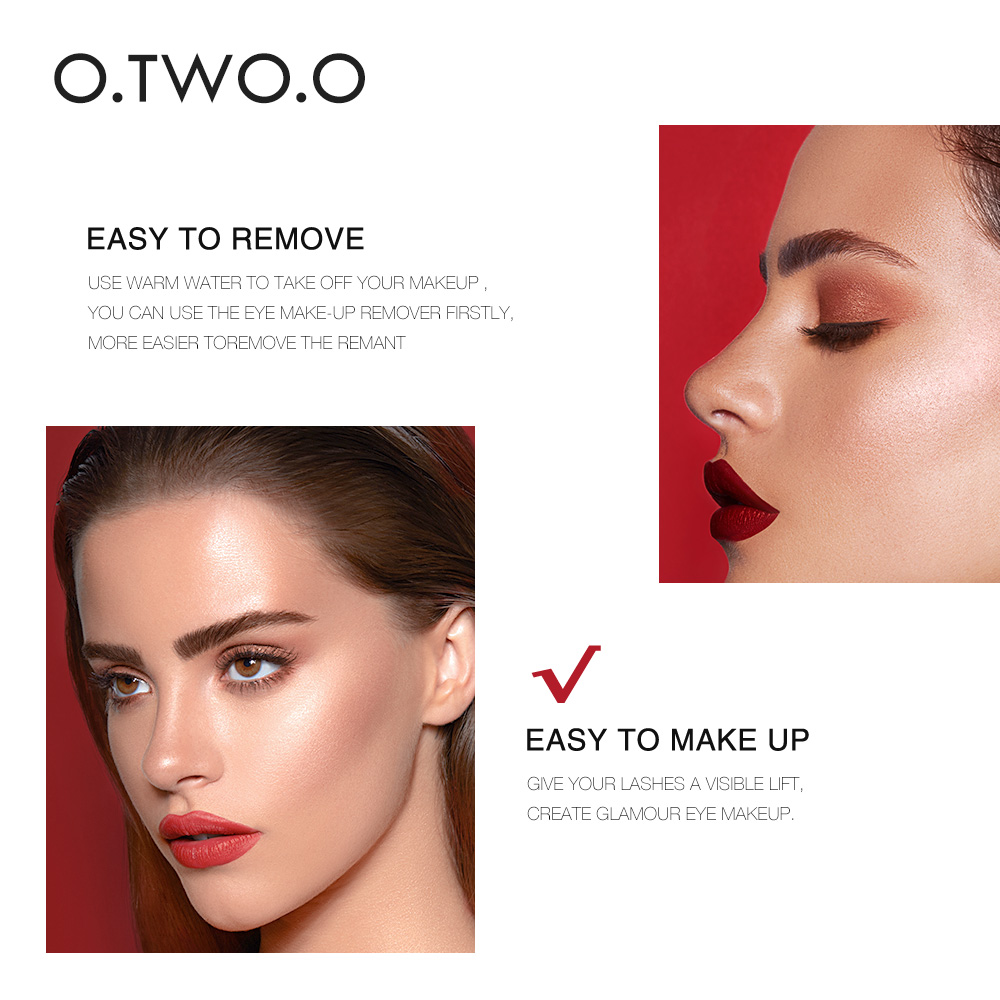 Mascara Waterproof Long Lash 36H Long Lasting Curling Black Eye Makeup Mascara Volume Lifting-O.TWO.O PH