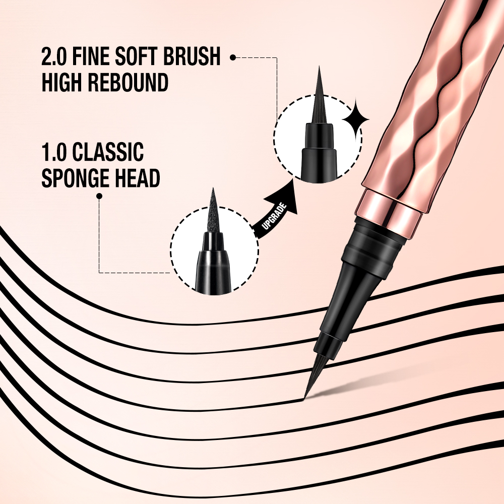 Haute Sculpting Machete Brow Pencil + Gold Embroidery Eyeliner-O.TWO.O PH