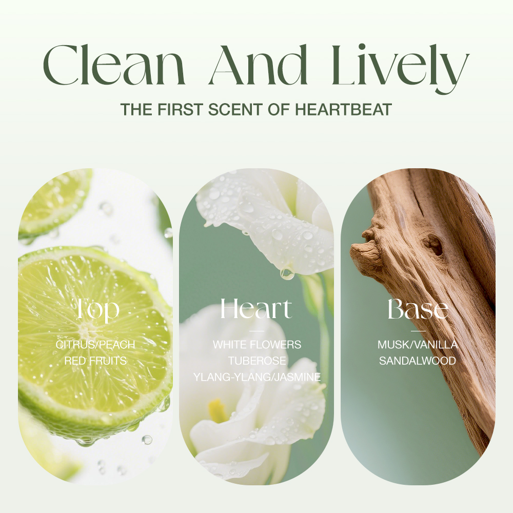 Perfume Long Lasting 12H Woody floral Citrus Peach Tuberose Jasmine Sandalwood 50ML-O.TWO.O PH