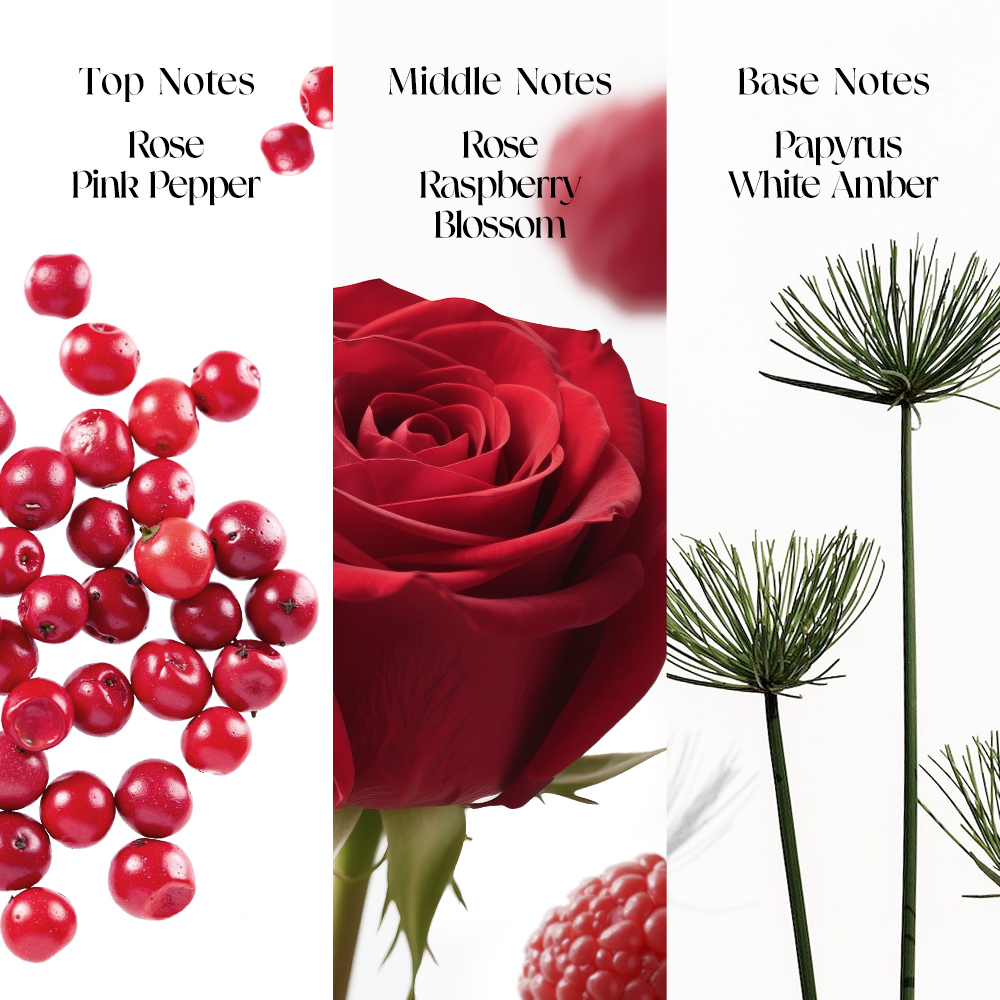 Perfume Long Lasting 24H Spices Oriental Raspberry Blossom White Amber For Women-O.TWO.O PH