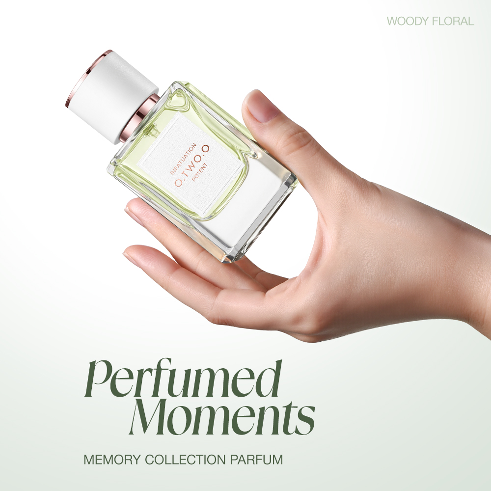 Perfume Long Lasting 12H Woody floral Citrus Peach Tuberose Jasmine Sandalwood 50ML-O.TWO.O PH