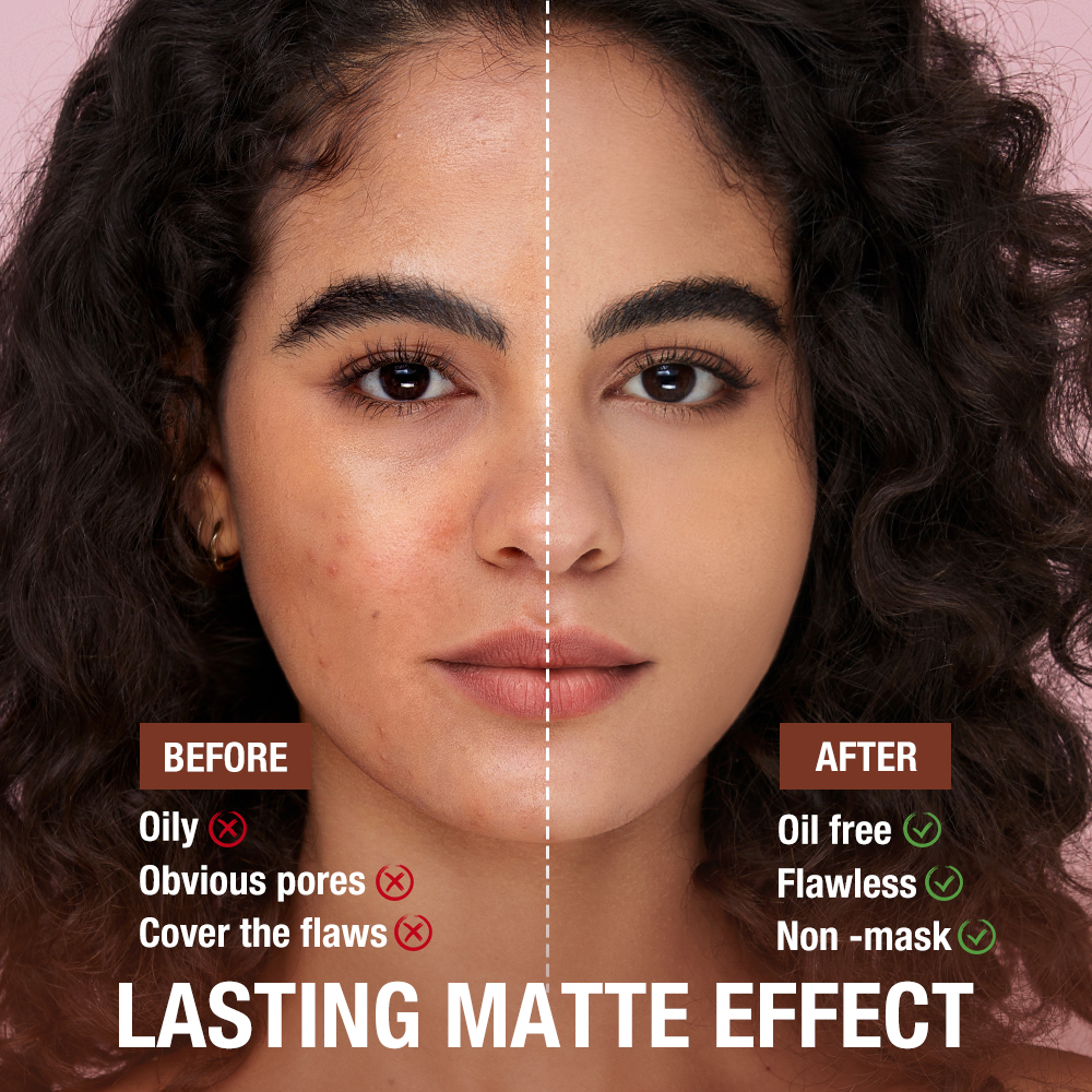 Haute All Day Coverage Foundation + Mist Mirror Locking Powder-O.TWO.O PH