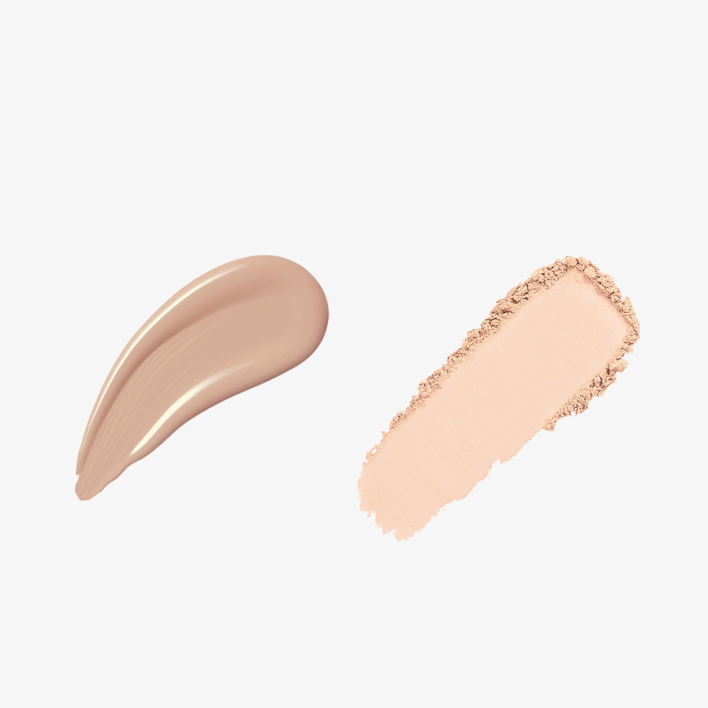 Haute All Day Coverage Foundation + Mist Mirror Locking Powder-O.TWO.O PH