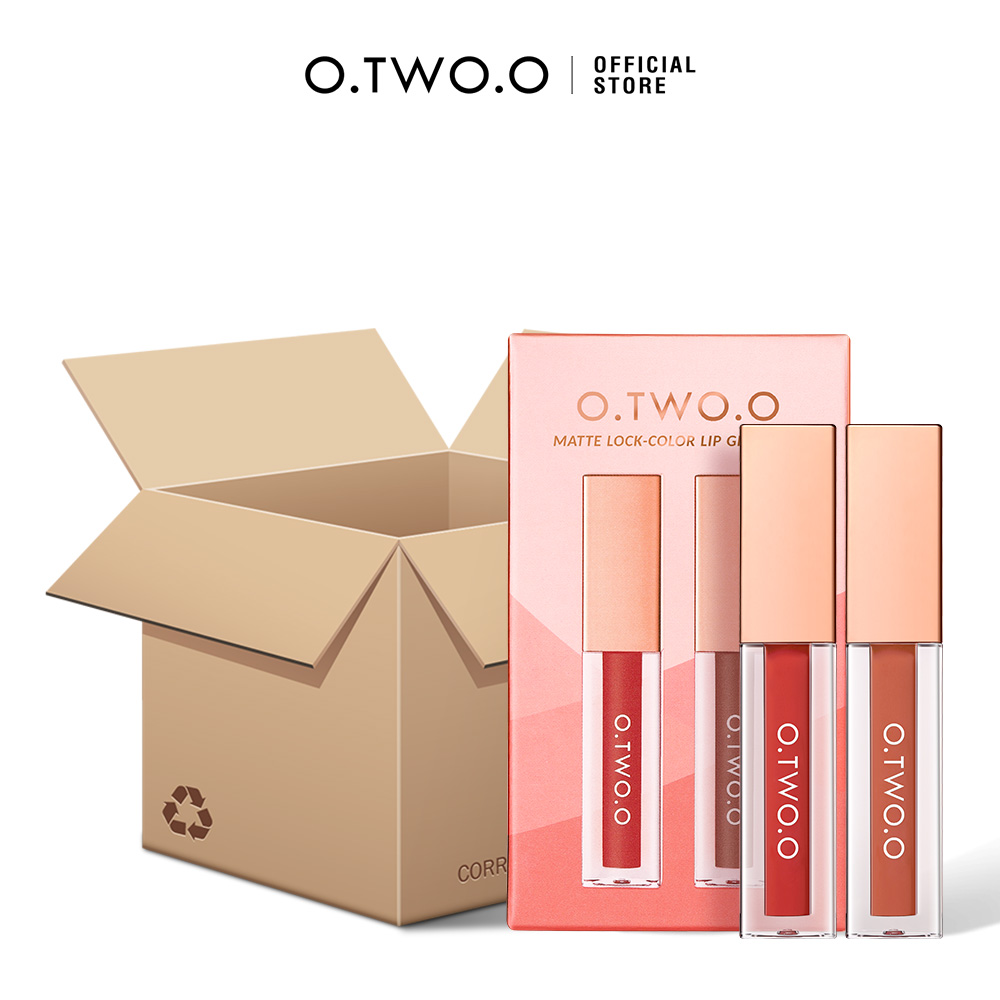 Matte Lock-Color Lip Glaze Set-O.TWO.O PH