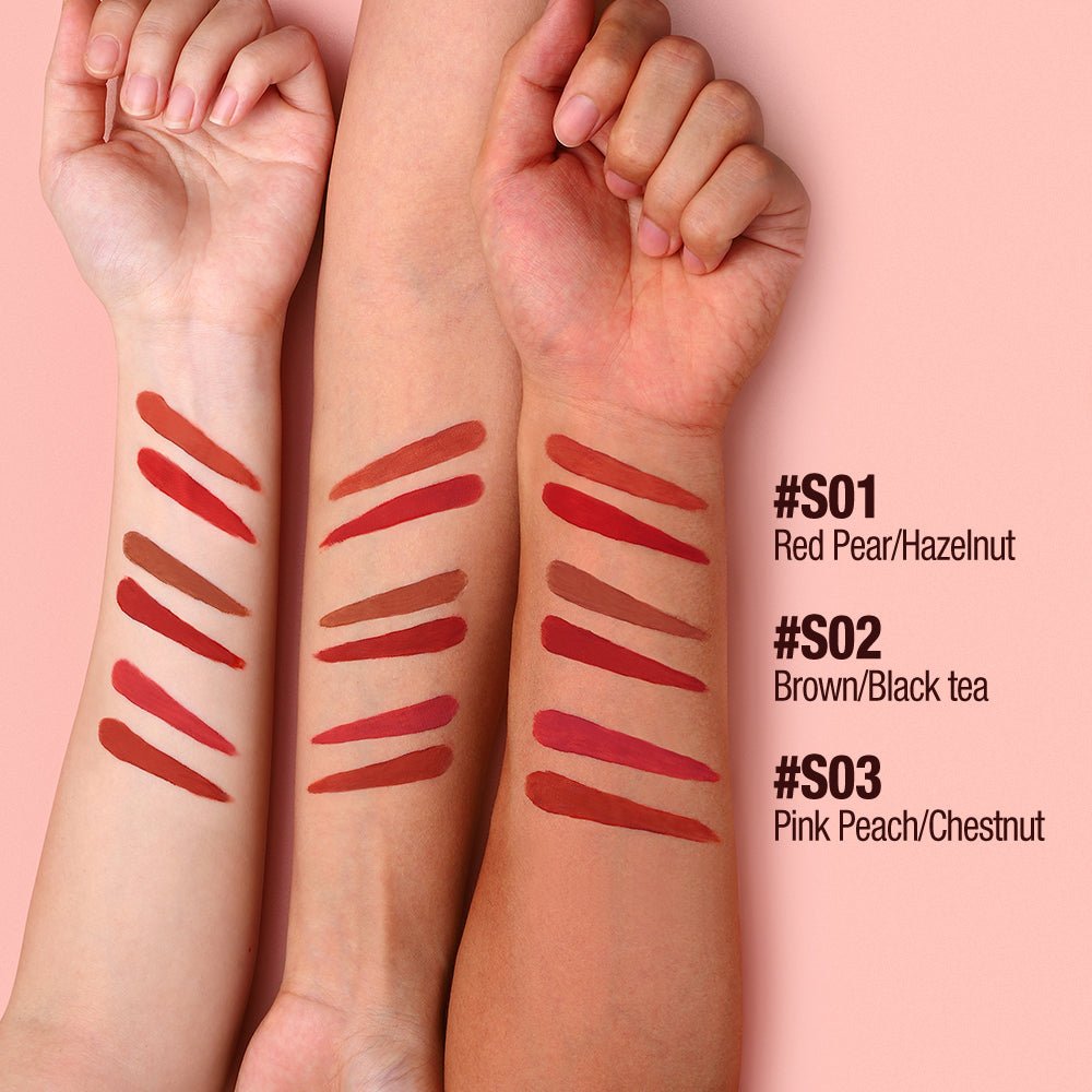 Matte Lock-Color Lip Glaze Set-O.TWO.O PH