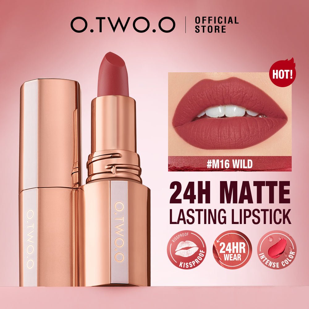 Misty Kiss Lock Color Matte Lipstick-O.TWO.O PH
