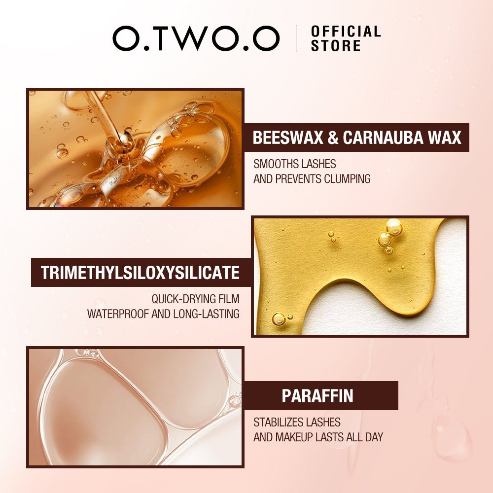 Volume and curling waterproof mascara-O.TWO.O PH