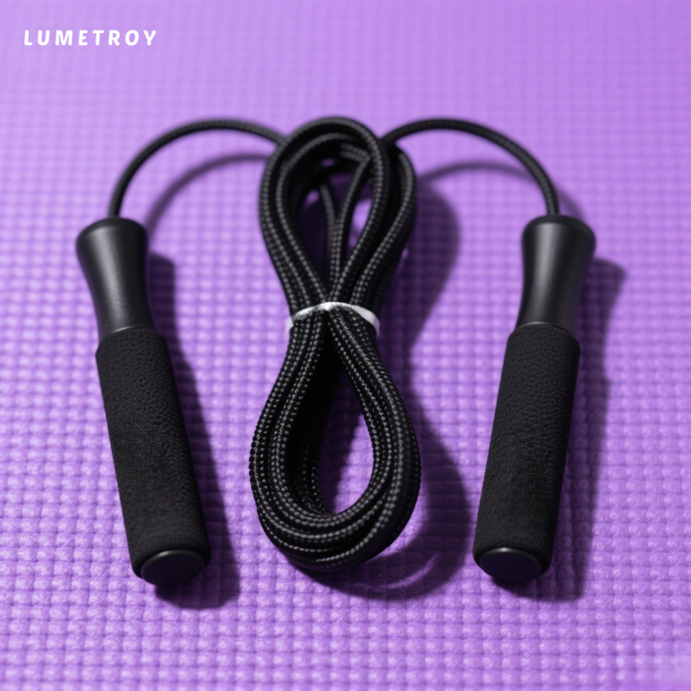 プロ仕様の太い重り付き縄跳び