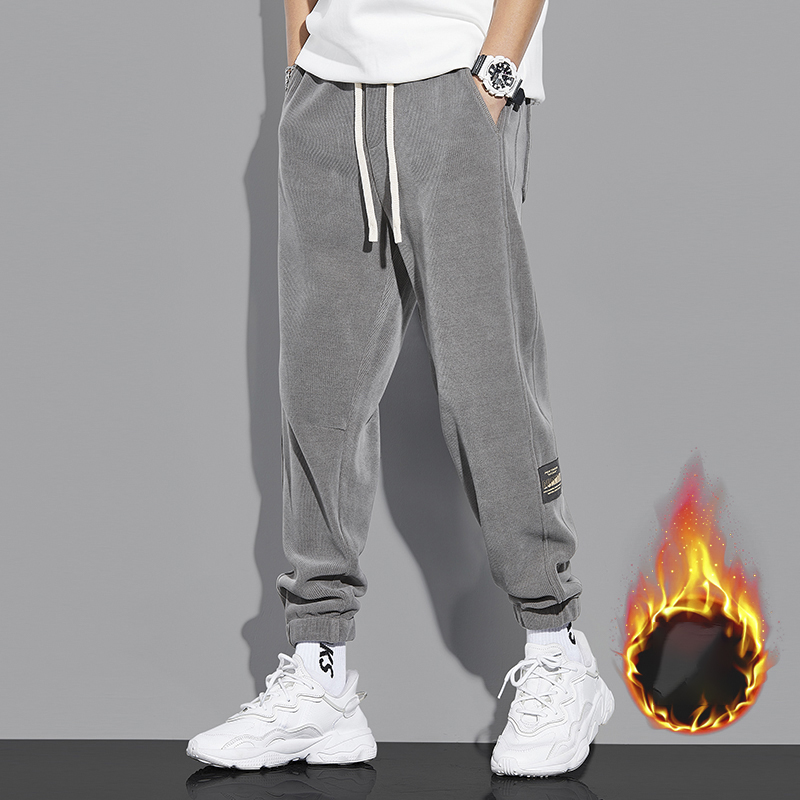 ストレッチコーデュロイパンツ（裏起毛/起毛なし）