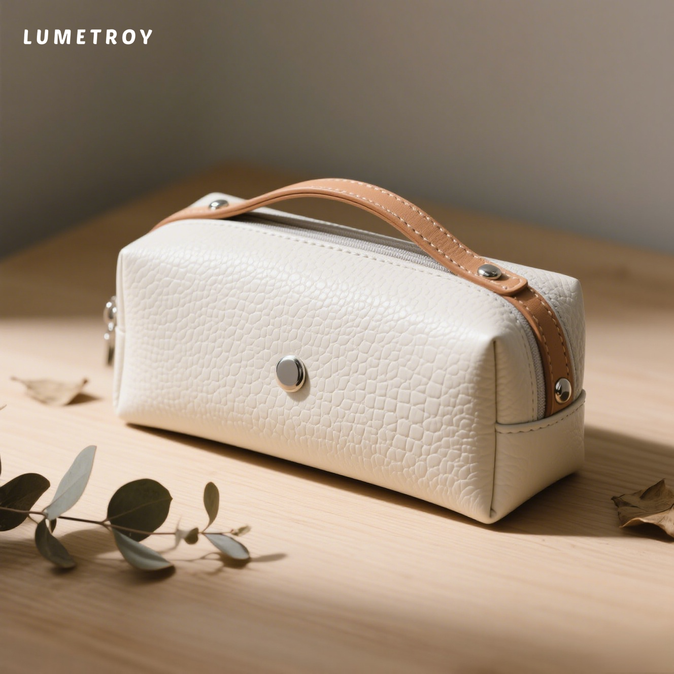 新しい女性用ポータブル大容量化粧ポーチ