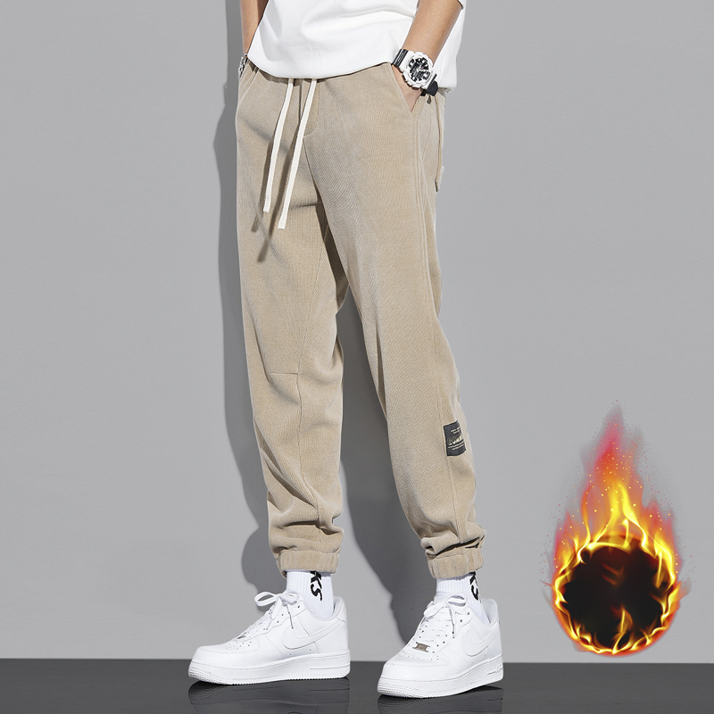 ストレッチコーデュロイパンツ（裏起毛/起毛なし）