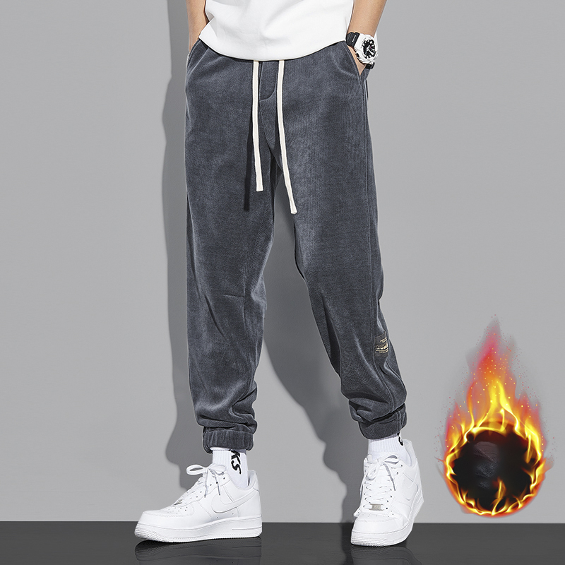 ストレッチコーデュロイパンツ（裏起毛/起毛なし）