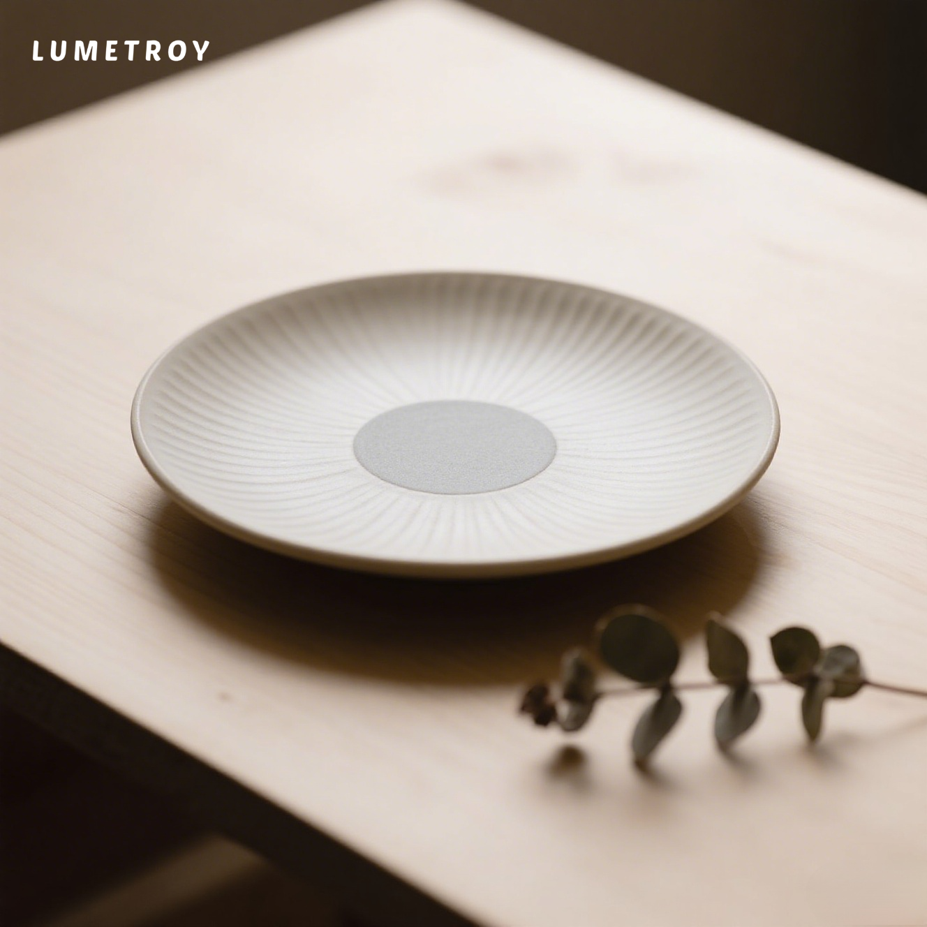 軽くて高級な陶器の皿