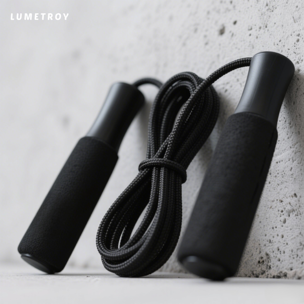 プロ仕様の太い重り付き縄跳び