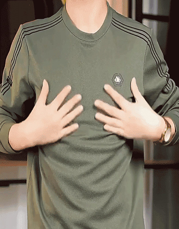 メンズ長袖シャツ