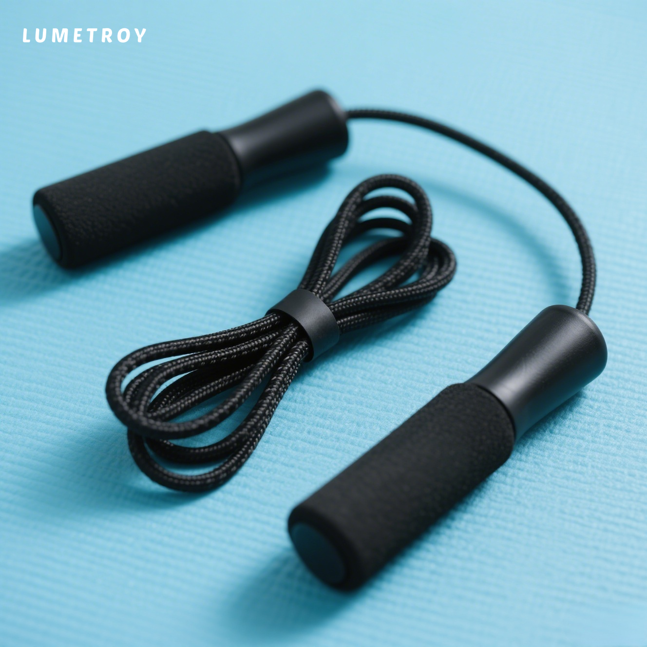 プロ仕様の太い重り付き縄跳び