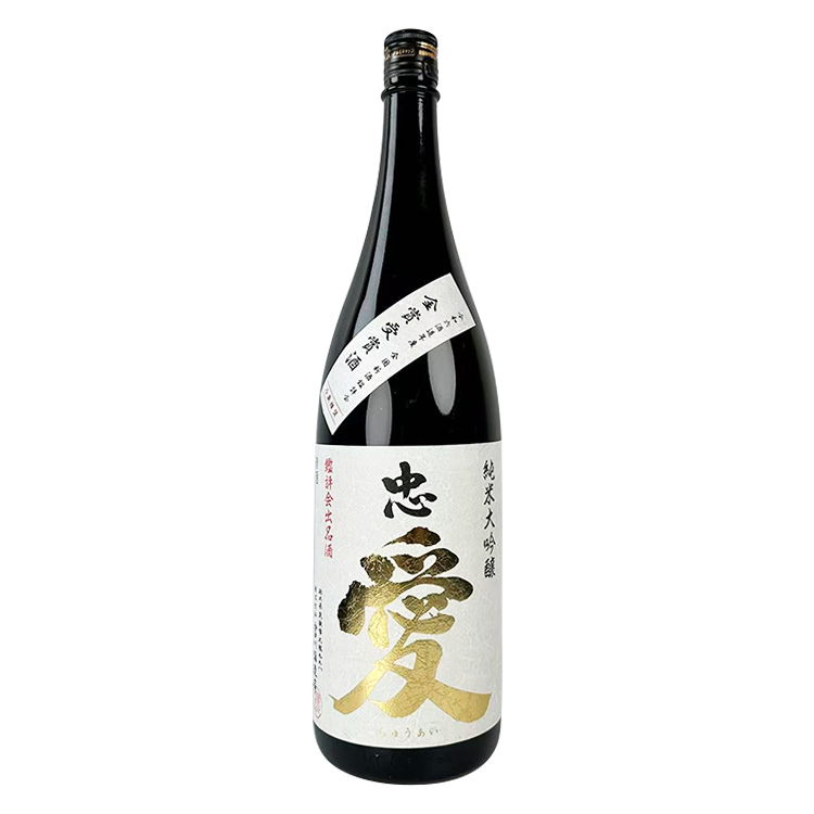 Chuai Junmai Daiginjo Yamada Nishiki Kinsho Jushoshu【忠愛 純米大吟醸 山田錦35 金賞受賞酒】