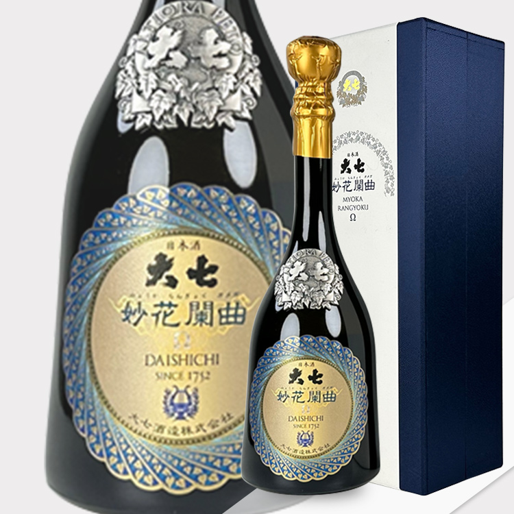 Pre-Order - Daishichi Kimoto Junmai Daiginjo Myoka Rangyoku Omega【大七 純米大吟醸 雫原酒 妙花闌曲 Ω】