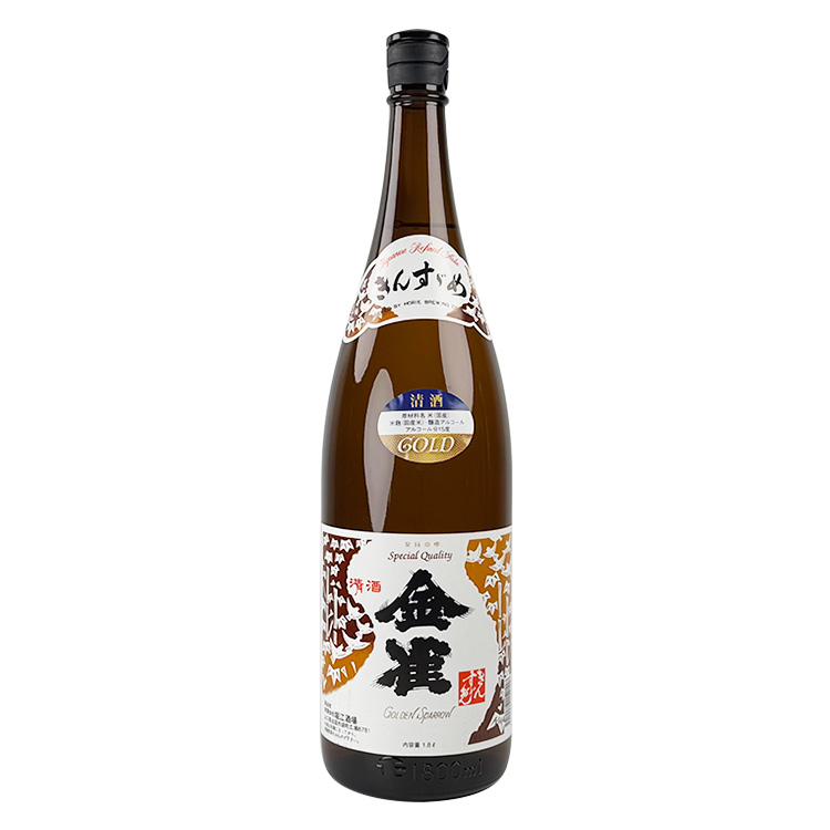 Kinsuzume Tokubetsu Junmai GOLD【金雀 特别純米 GOLD】