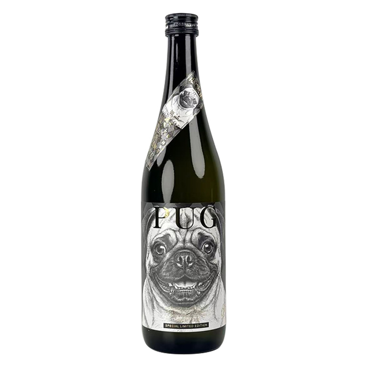 Hayashi Honten PUG Black Pearl Junmai Daiginjo Muroka Nama Genshu【林本店 PUG ブラックパール 純米大吟醸 無濾過生原酒】