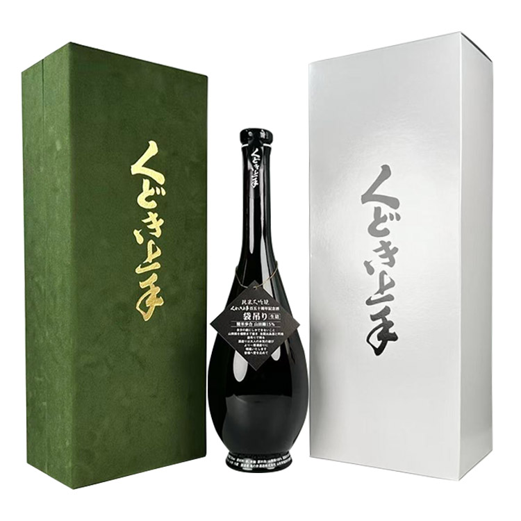 Kudokijozu Junmai Daiginjo 150th Anniversary Sake Yamada Nishiki 15 Fukurotsuri (Green)【くどき上手 純米大吟醸 150周年記念酒 山田錦 15 袋吊り 緑箱】