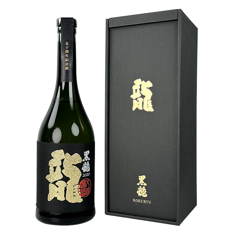 Kokuryu Daiginjo Ryu 50th Anniversary【黒龍 大吟醸 龍 50周年記念酒】