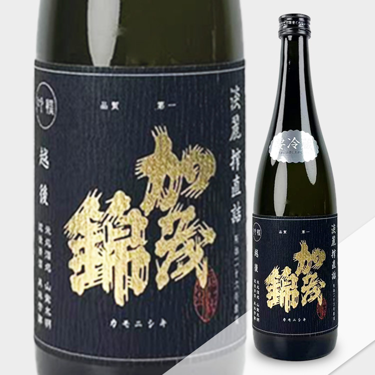 Kamonishiki Ginsen Tanrei Shibori Jikazume【加茂錦 吟撰 淡麗搾直詰】